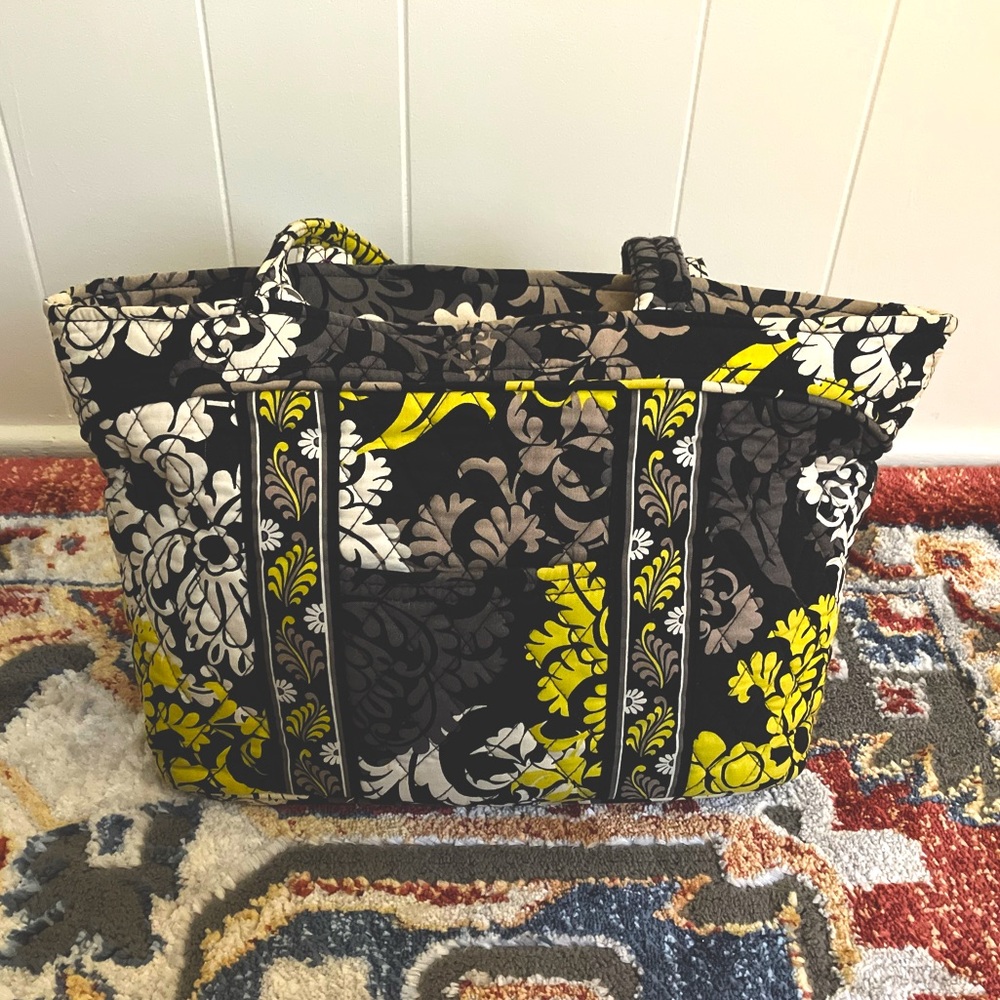 Vara Bradley Baroque Medium Shoulder Bag Purse